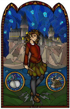 Hermione Stained Glass