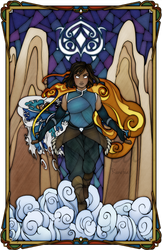 Korra Stained Glass