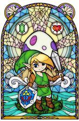 Link's Awakening Stained Glass