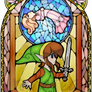 Adventure of Link Stained Glass