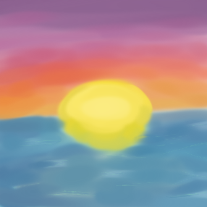 Sunset Painting Thing