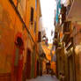 A street of Bari , Italy