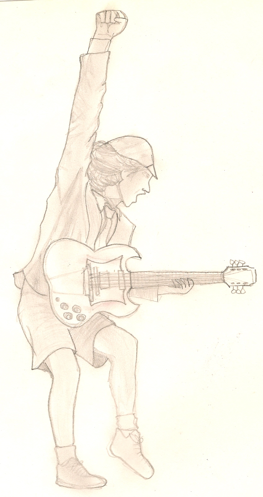 Angus Young by Santhy on DeviantArt