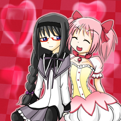 Homura and Madoka