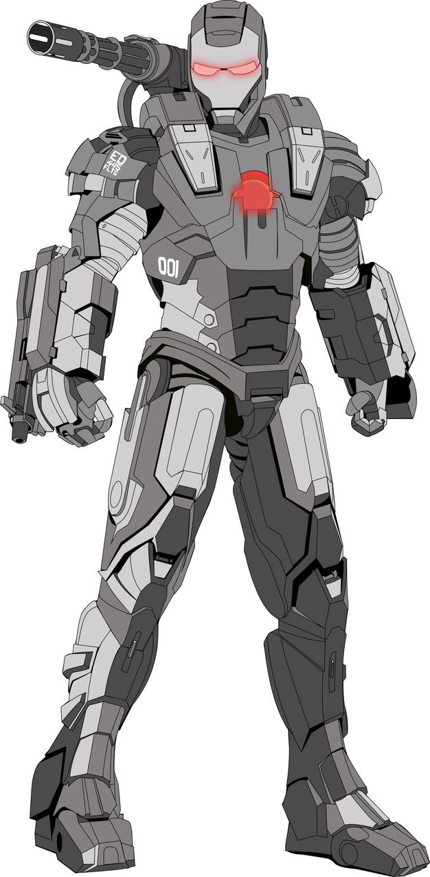 War Machine Vector War Machine-Vector FINAL by thevodkaboy on DeviantArt