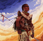 African Warrior by LudiNine