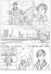 Training Comic Page - Doctor with a boy inThe park