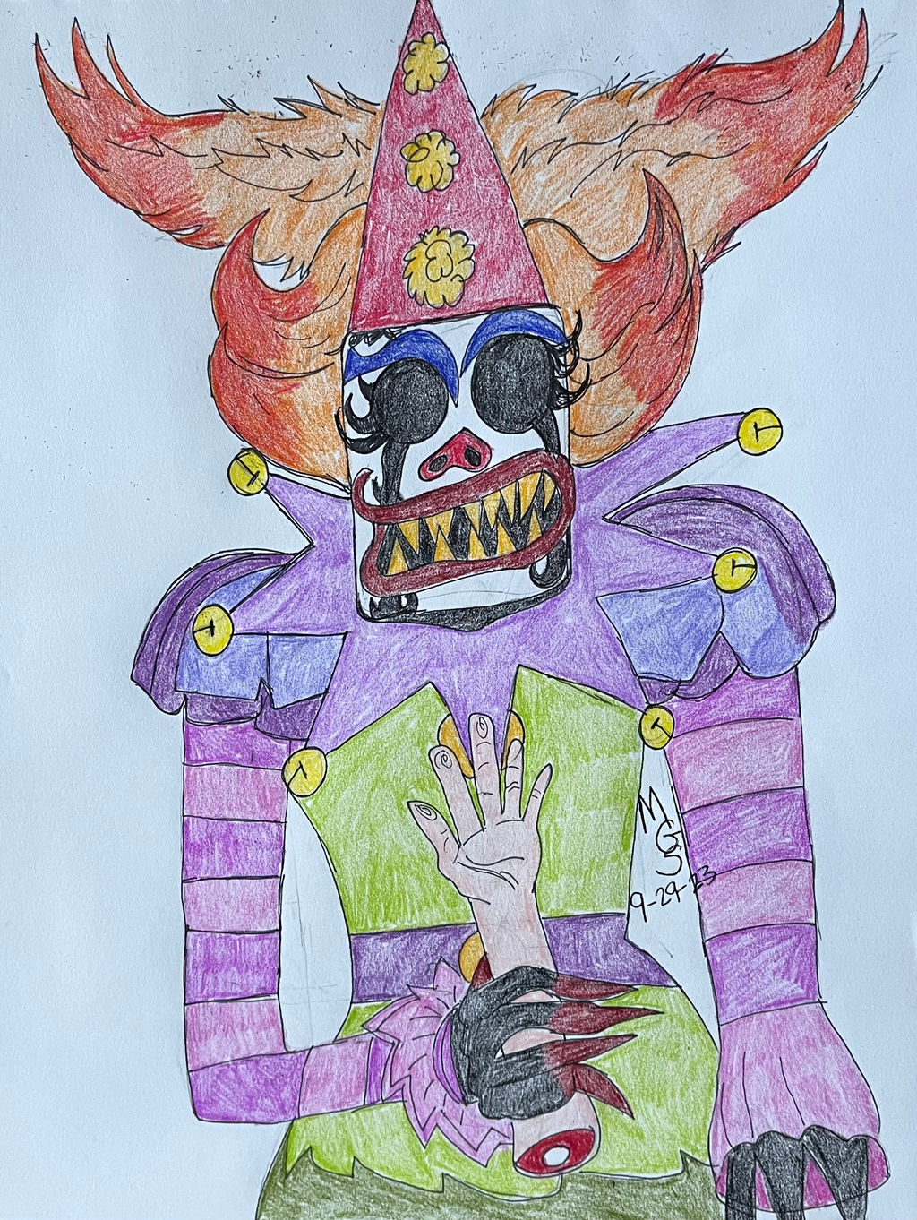 Scary Clown by Midnight-Ghost-Light on DeviantArt