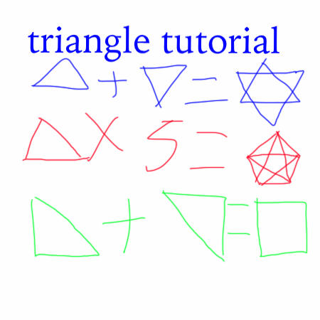 problems running triangle tutorial by laserdogbad on DeviantArt