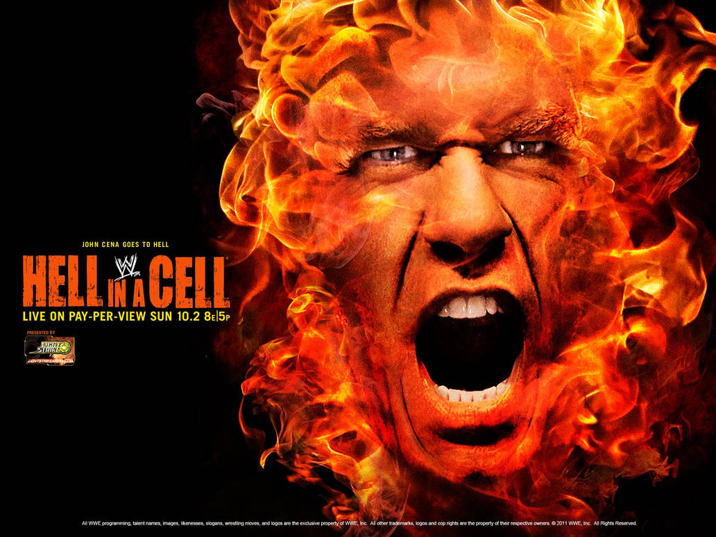 Resultado de imagen para Hell in a Cell 2011 poster