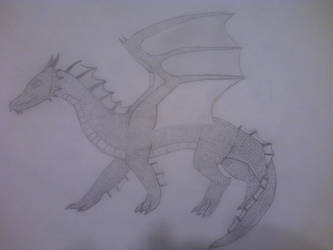 pencil dragon