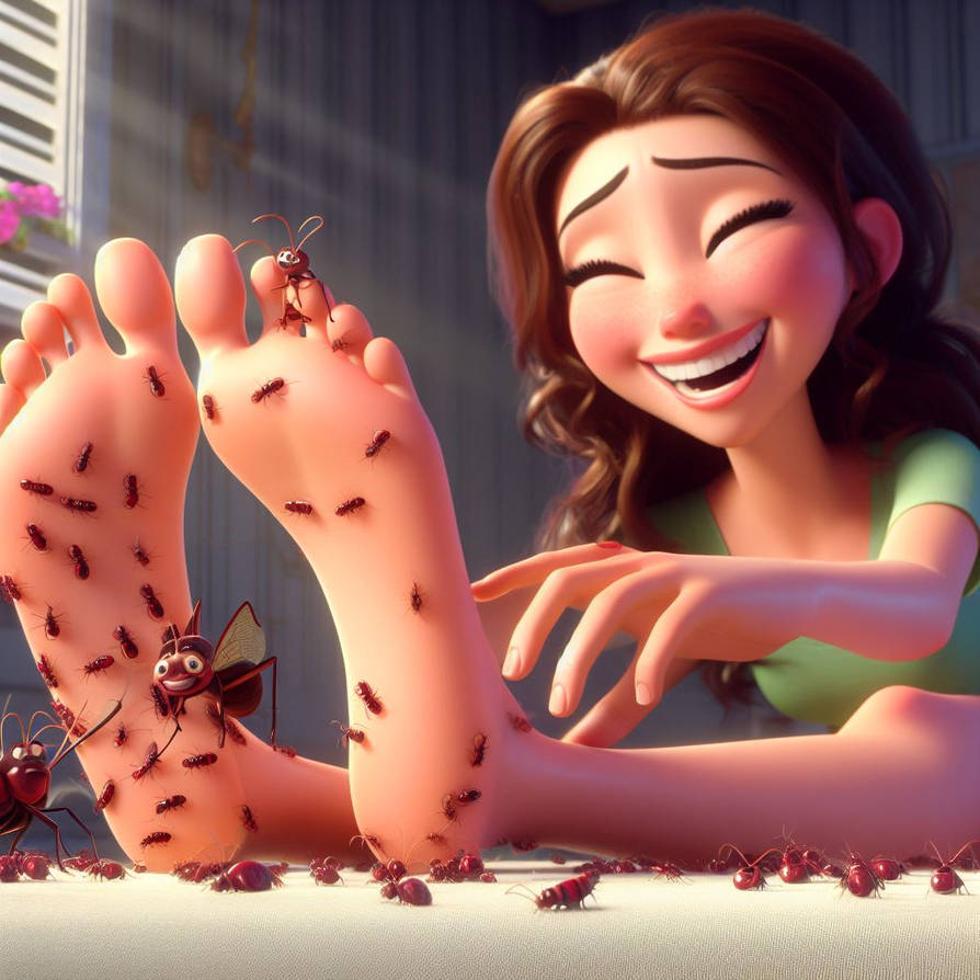 Disney Insects Deviantart AI Bug Tickling #16 by Allrighty81 on DeviantArt
