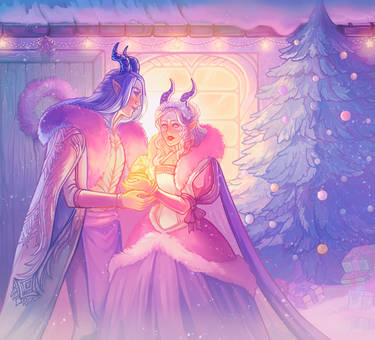 Illustration for Christmas Artbook