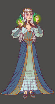 Adopt Auction 28 Elf magician [AUCTION OPEN]