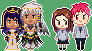 : Pixel little chibi set:KnB + Kamigami OC Chibi :