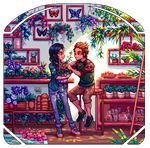 : PixelComm: Flower shop :