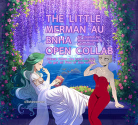 : BNHA OC: The Little Merman AU collab :