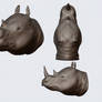 Sculptris:Rhino head