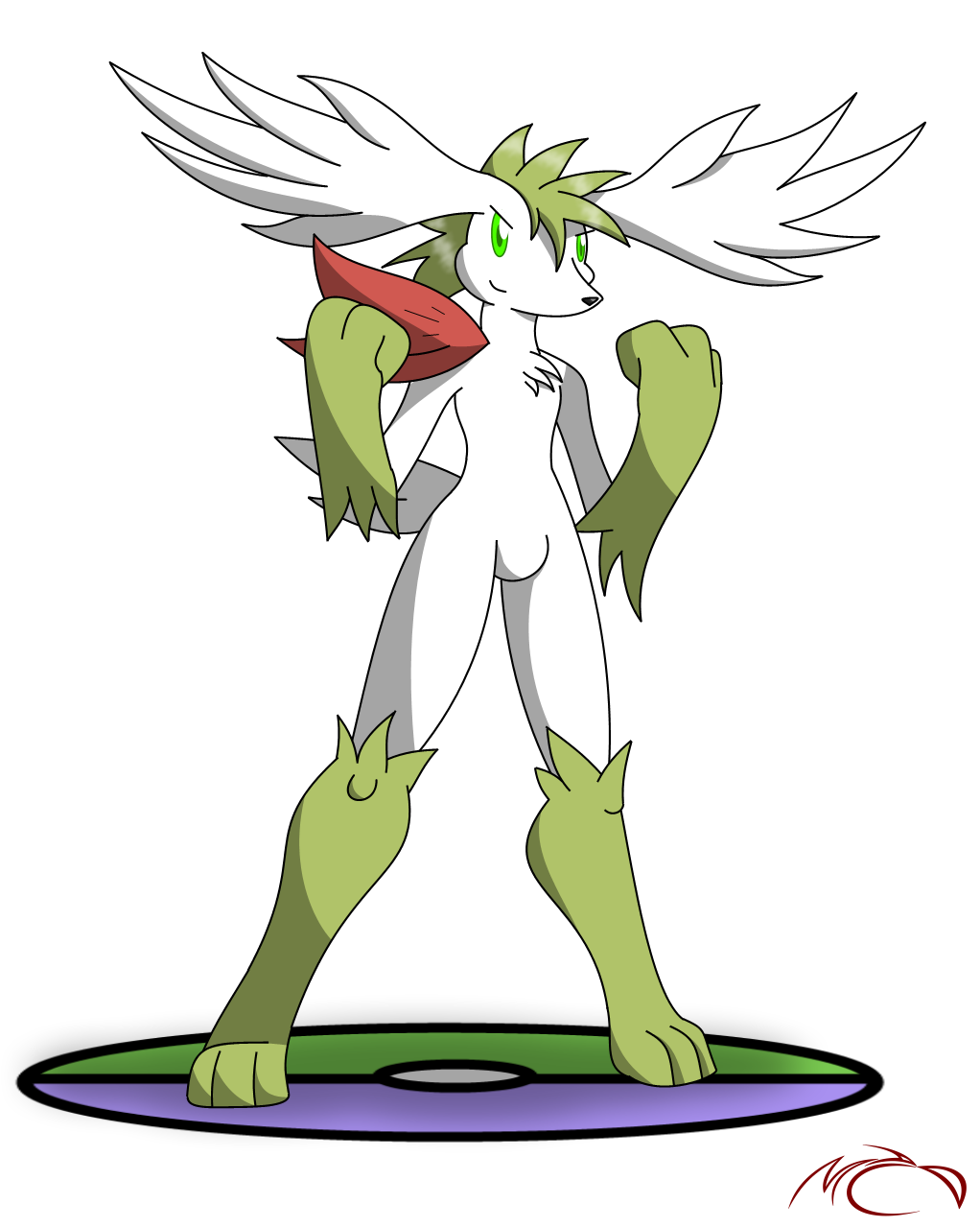 Shaymin Sky Form by AlphaGuilty on DeviantArt