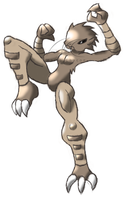 Hitmonlee by DBurch01 on DeviantArt