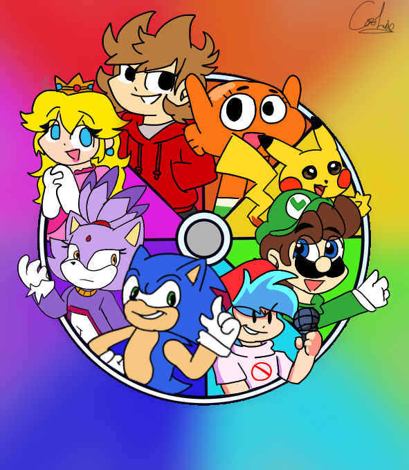 Color characters by cookiekitty1979 on DeviantArt