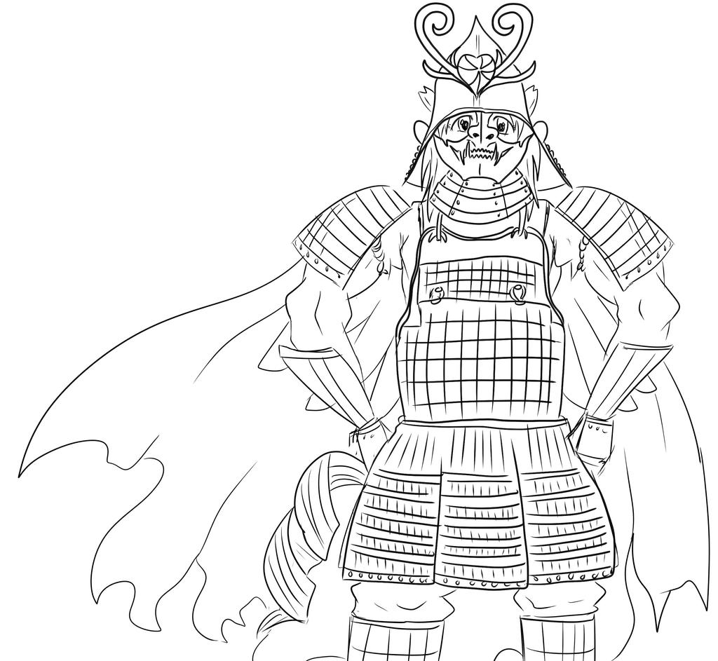 Experimental Samurai Armour Design