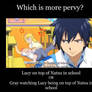 Which is more pervy?