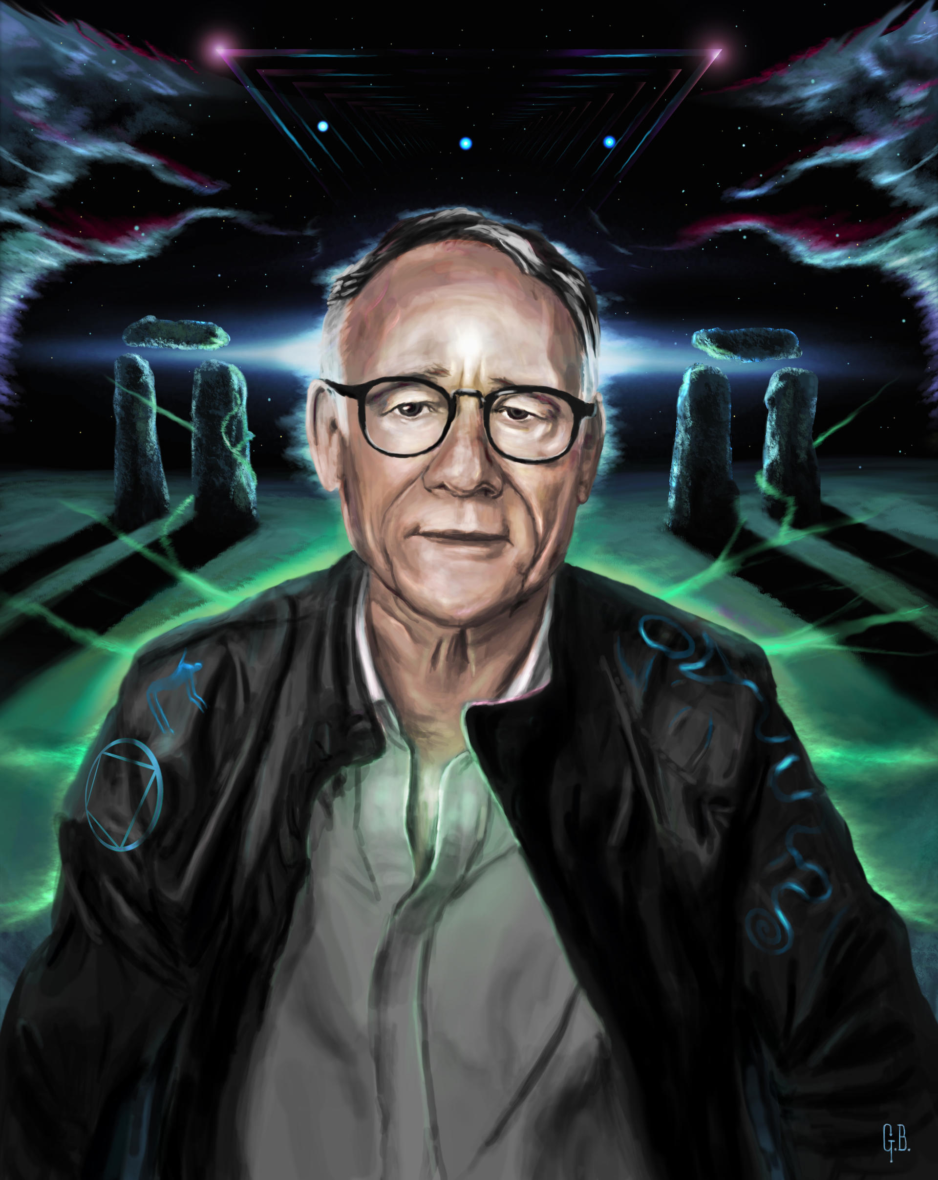 Graham Hancock: Visionary by Gregartmind on DeviantArt