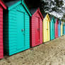 Beach huts