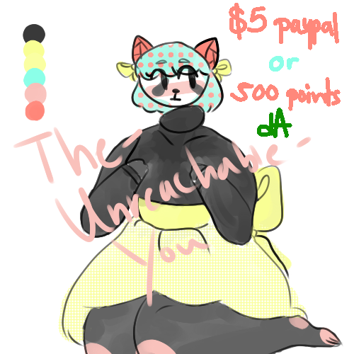 panda adopt ($5 paypal or 500 points) [OPEN]