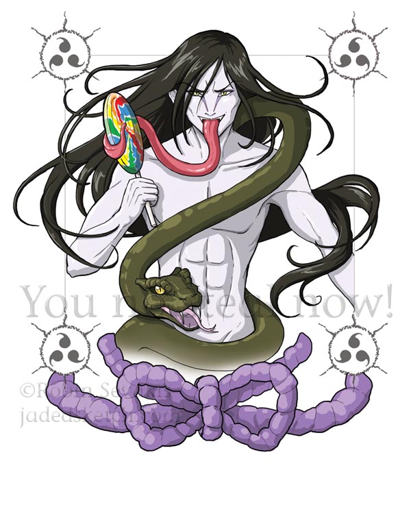 Bishie Villain: Orochimaru by jadress