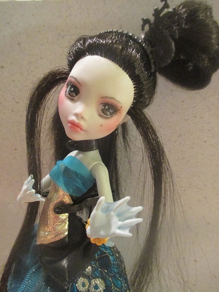 Deep Sea Lagoona Black - OOAK Lagoona Blue