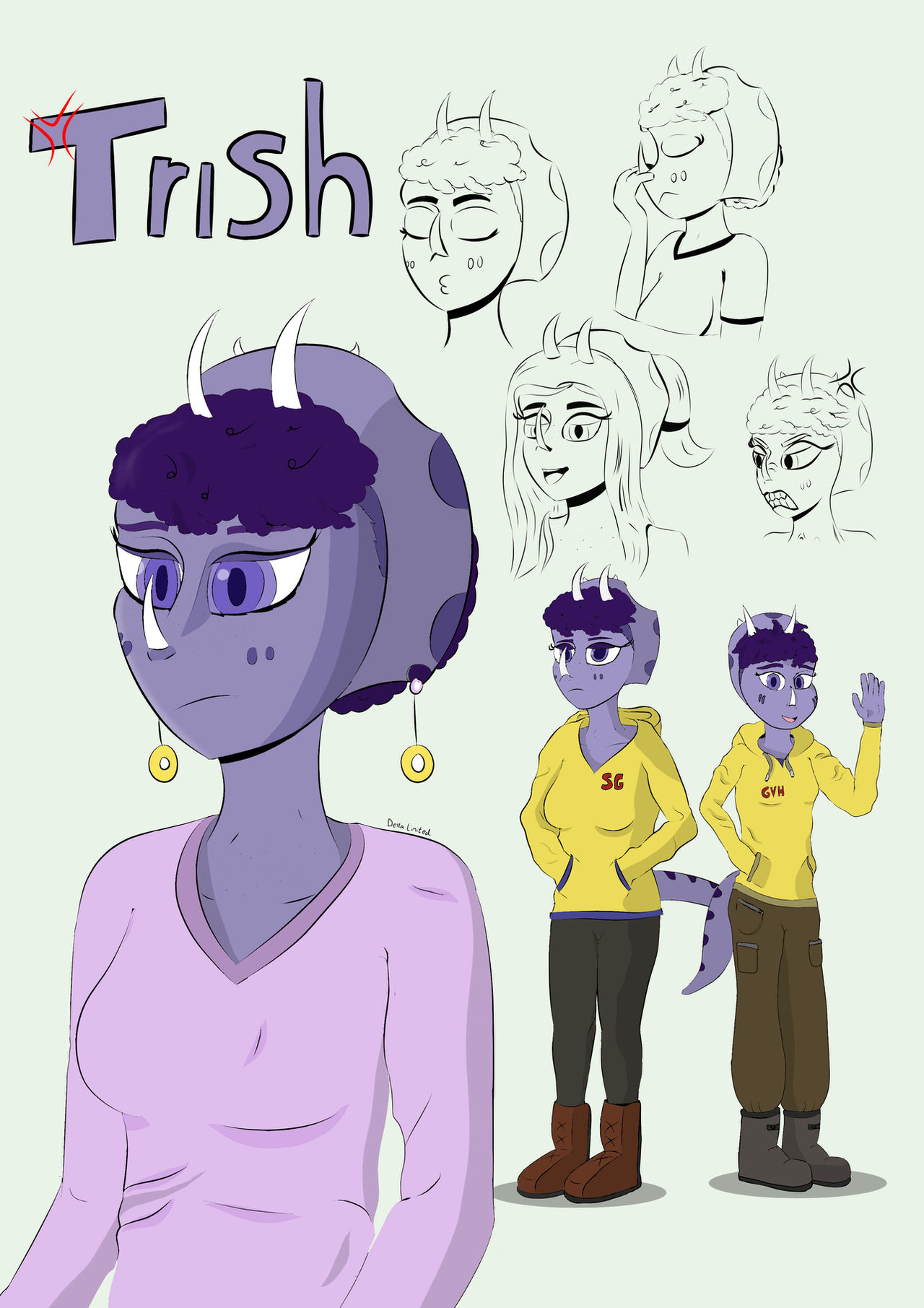 Trisc Deviantart Trish by DeltaLimited on DeviantArt