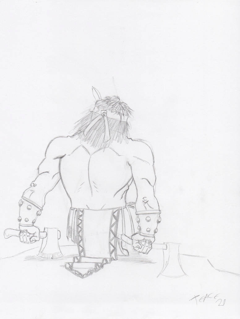 Warrior Back by DanielHaddock on DeviantArt