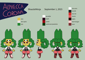 Alphecca Model Sheet