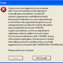 Error Window