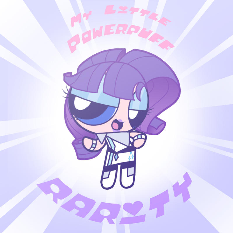 My Little Powerpuff - Rarity by JigokuHana on DeviantArt
