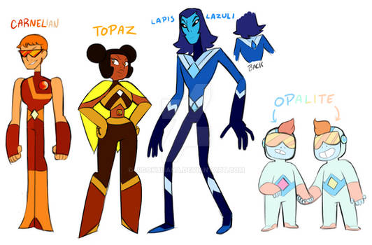 SU AU - Teen Titan Gems (East)