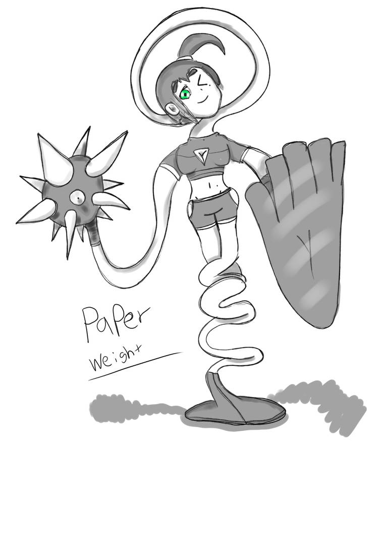 Paperweight Character Paper Weight by OmegaINCnew on DeviantArt