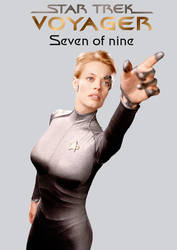 Seven Of Nine Poster (by Jonathan Slack)