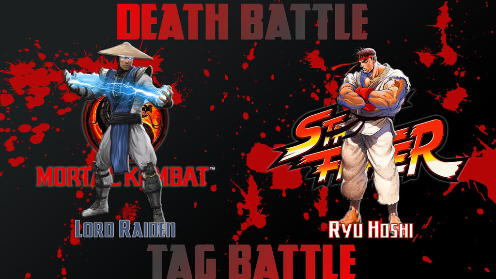 Death Battle Tag Battle: Lord Raiden and Ryu Hoshi by MLDKF on DeviantArt
