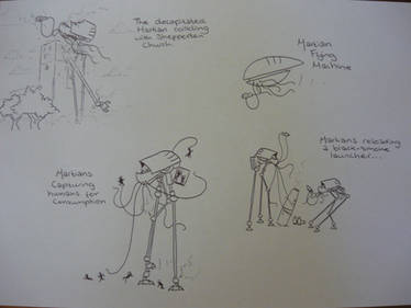 The War of the Worlds sketch 2