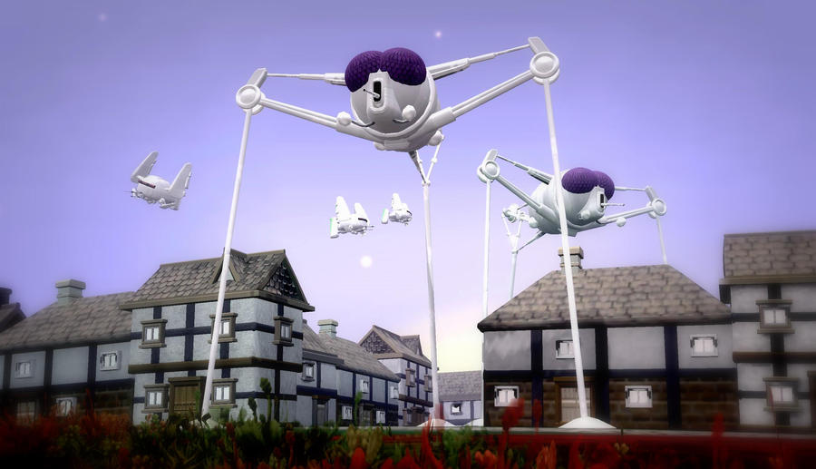 Spore: Martian Scout Machine by Cryptdidical on DeviantArt