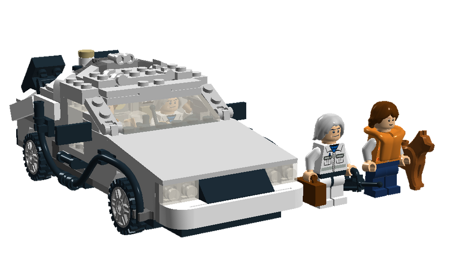 LDD - Back to the Future - DeLorean Time Machine