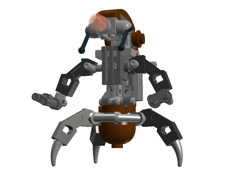 Lego Star Wars Destroyer Droid Ldd By Cryptdidical On Deviantart