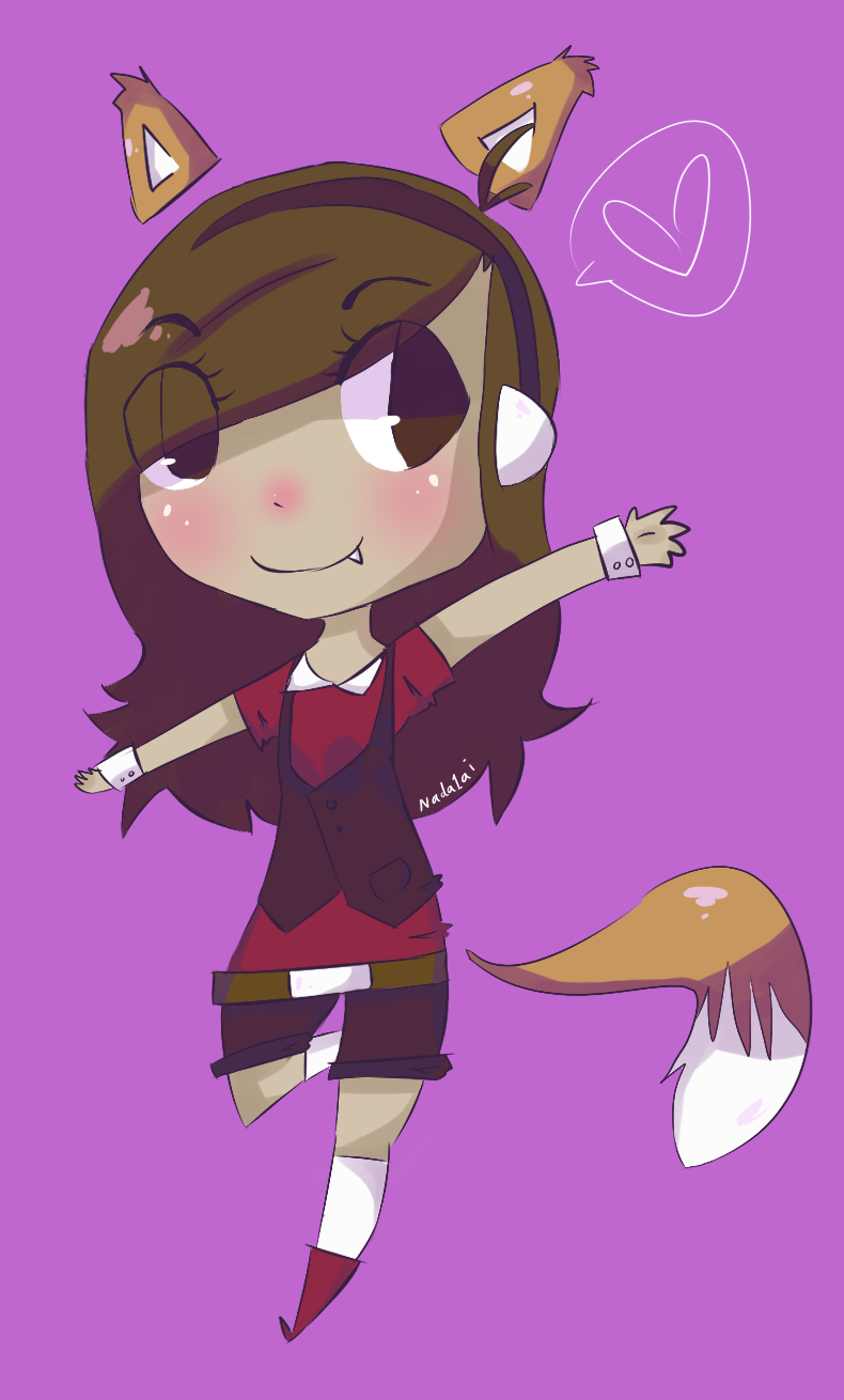 my chibi 2012 ID fox