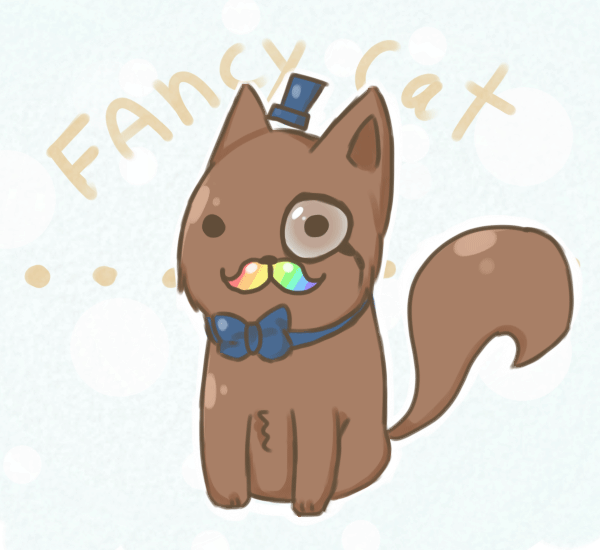 fancy cat by nada1ai on DeviantArt fancy cat by nada1ai on DeviantArt