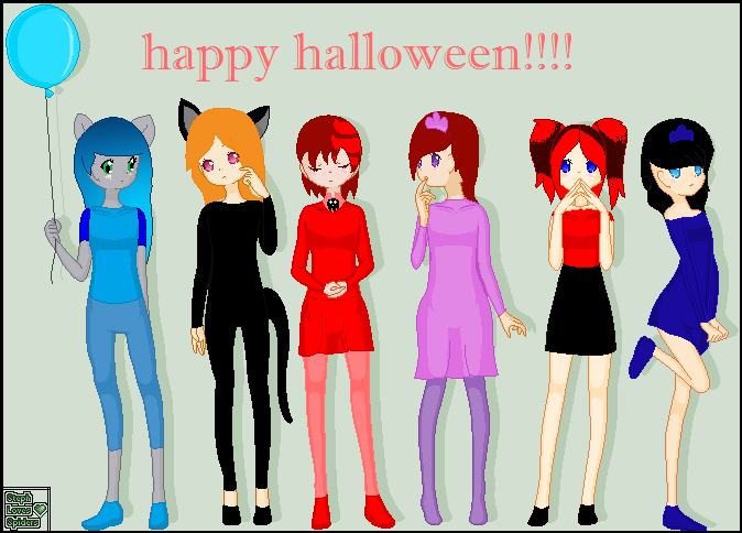 Sister's happy halloween!!!