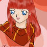 Ginny Weasley in PinkRed