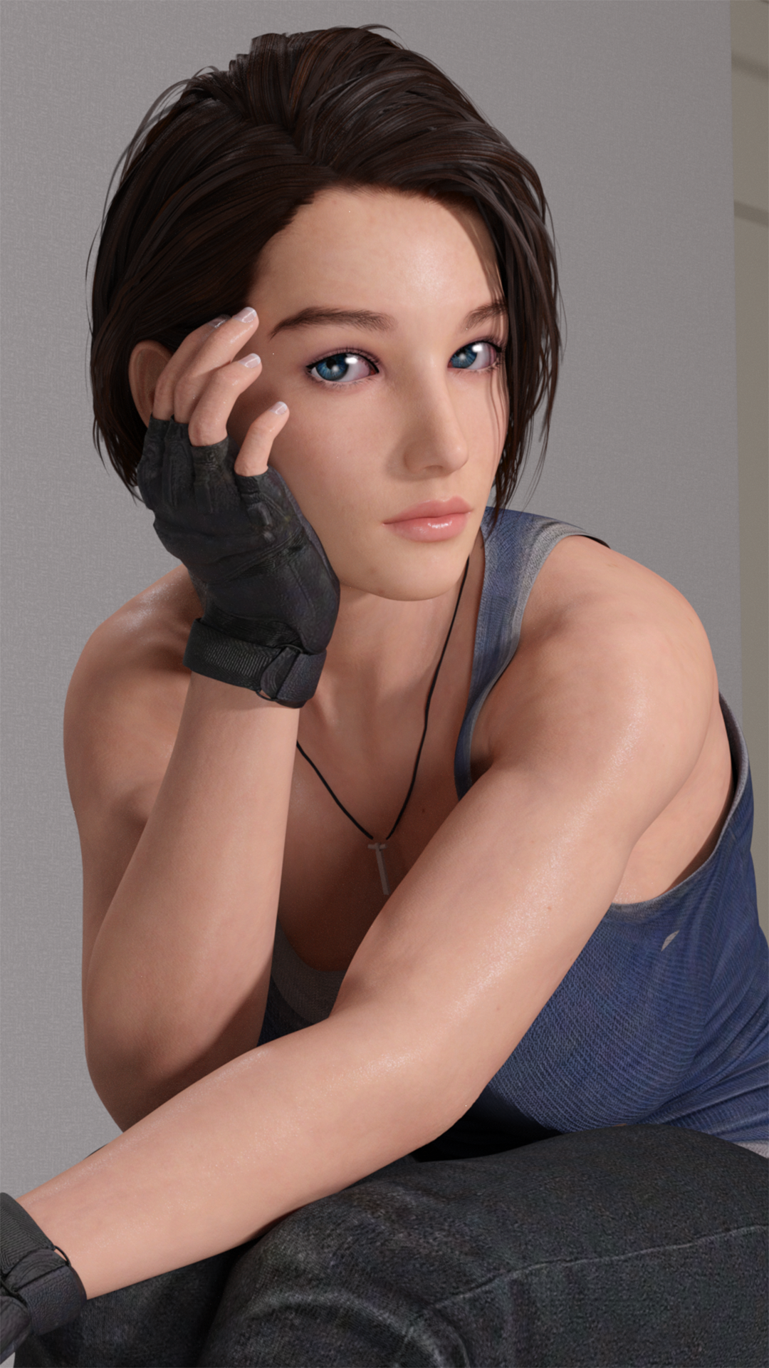 Jill Valentine (Resident Evil 3 Remake). by EzioMaverick on